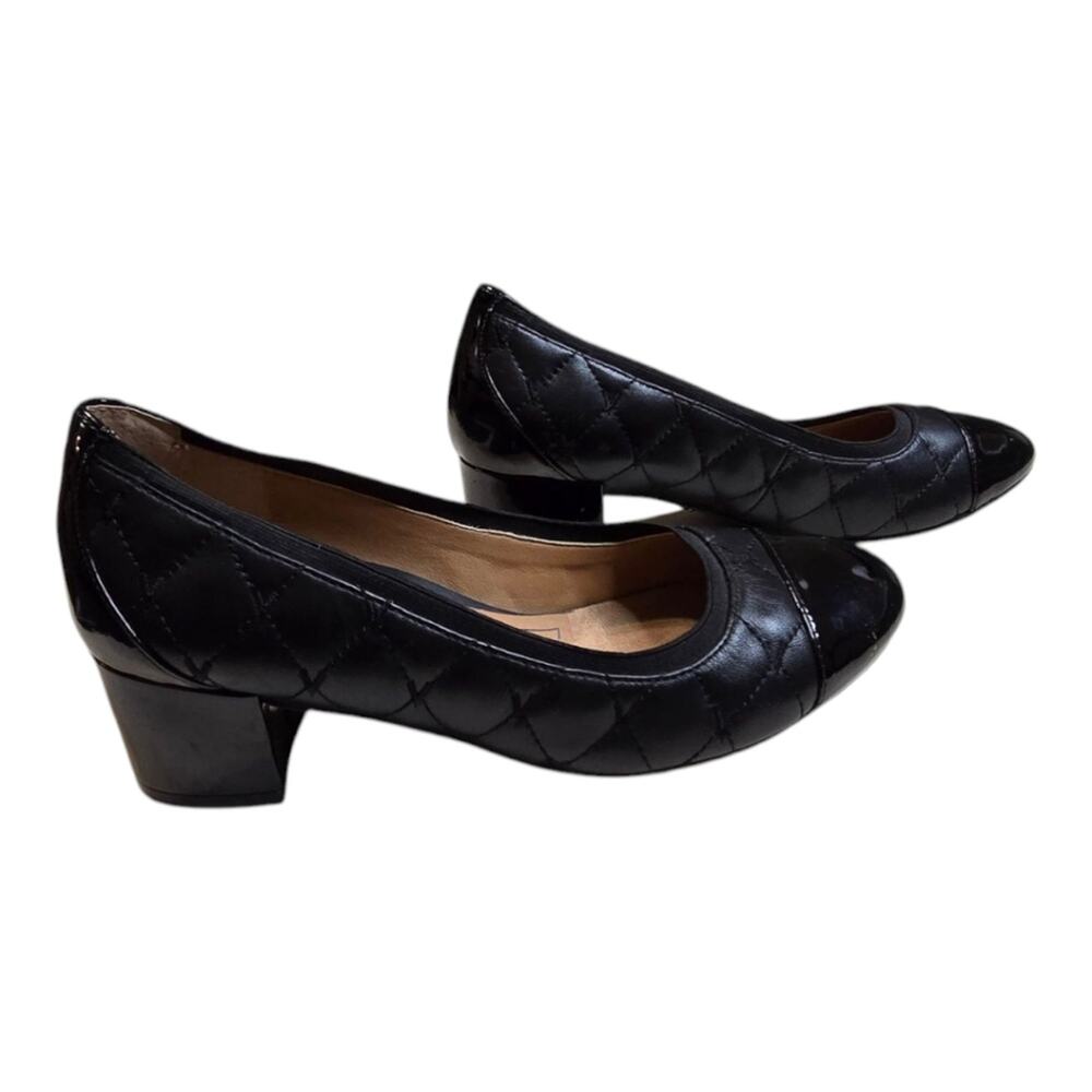 Vionic Olympia Ruby Quilted Leather Pumps Heels S… - image 8